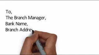 how to write an application for closing bank account | application for closing bank account, letter