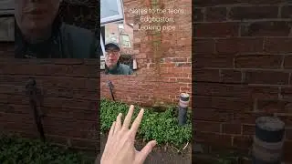 Notes to the team: Edgbaston, Leaking pipe #Property #PropertyUK #propertyinvestment