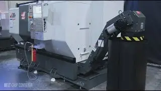 Belt Chip Conveyor - Haas Automation Option Spotlight