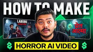 Full Course: Viral AI Horror Story Workflow | Animation + SFX + Voice + Horror Music