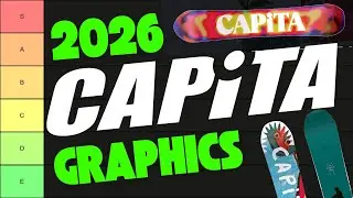 2026 CAPITA Snowboard Graphics RANKED! (First Impressions & Tier List)