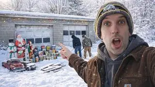 We Cleaned Out An Abandoned Garage - Locked Up For Years!