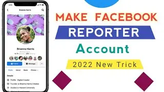 How To Create Facebook Reporting Account Secret Trick by Sher yar tv 2022 | Make reporter account