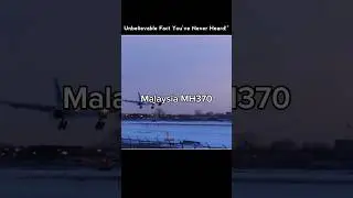 The plane that disappeared MH370 😬 Credits goes to @cylthar.#shorts