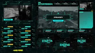 FREE Stream overlay packages [Twitch/Youtube/Facebook] [OBS]