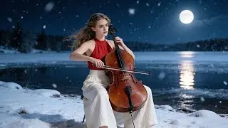 🎻🎹 Cello & Piano at the Snowy Lake &ndash; 1 Hour Romantic Night Music for Deep Relaxation