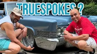 Lincoln vs Cadillac! Stock vs Kustom Wheels! #wirewheels
