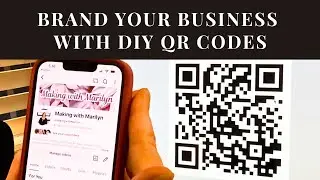Brand Your Business with QR codes (HTV or Print)