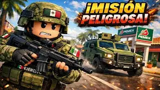 ¡FUEGO CRUZADO EN NUEVO LEÓN! 🇲🇽 | Roblox: Ranchería Roleplay