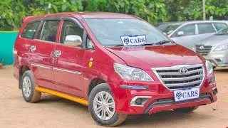 Toyota Innova model 2012 T Board type 4 Red colour low budget Chennai reg location madurai MCARS