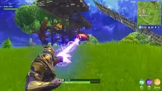 When A Noob gets Thanos in fortnite