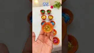 Homemade Candle Diya For Rangoli 🪔#homemade #diwali #diya #candle #craft #festival #diy #ideas