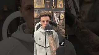 Jwavy new face tattoo