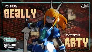 Review Polynian Really | Motoroid Arty ( Robot Neoanthropinae - Daibadi Production)