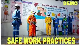 Safe Work Practices inside Plant || Safe Work Practice Demo || Safety Demo