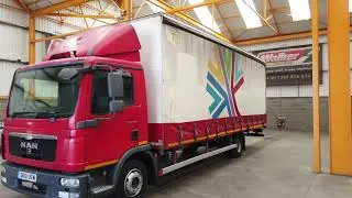 New In Stocklist For Sale: MAN TGL 8.150 EURO 5 7.5 TONNE CURTAINSIDER - 2011 - DK61 UFM