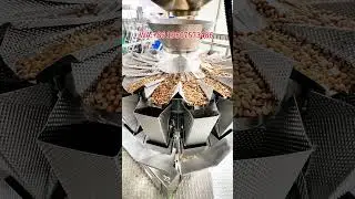 peanut packing machine for 50g-2500g with 14 head weigher,vffs machine