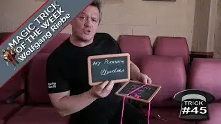 Magic Trick of the Week 45 (Spirit Boards) with Wolfgang Riebe