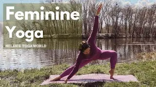 Gentle Awakening | 90-Min Feminine Yoga for Mornings | Helen's YogaWorld