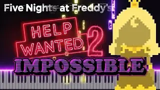 Gracefully Into The Abyss IMPOSSIBLE Piano Tutorial - Princess Quest IV OST - FNAF Help Wanted 2