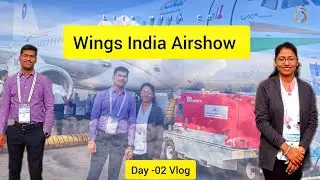 Wings India 2026 Airshow Day 2 Vlog | Live Experience with Air India Aircraft | Life With CS