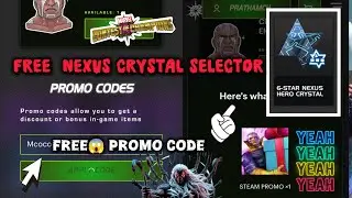 OMG iGot 6* Champ 🥵 In Today New Promo Code Mcoc💯🤩 Free Nexus Hero Crystal Selector😱💀 #promocode