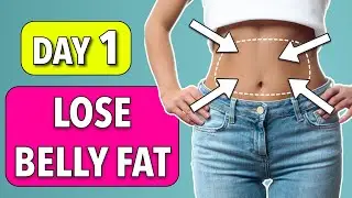 Day 1 - LOSE BELLY FAT - 6-Day Fat Burning Challenge