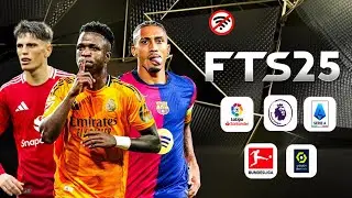FTS 25 MOBILE&trade; ANDROID OFFLINE 300 MB NEW KITS 2024/25 REAL FACES AND LATEST TRANSFERS BEST GRAPHICS