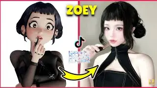 Guess KPOP Demon Hunters Dancing by Real-Life TikTok Version#3🎵KPOP Demon Hunter Quiz |MagicHypeQuiz