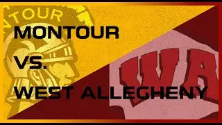 Montour Spartans Vs. West Allegheny Indians - Montour Football