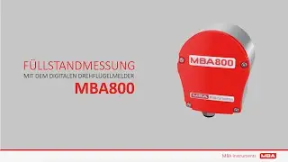 MBA800 &ndash; Digitaler Drehfl&uuml;gelmelder mit ATEX-Zertifizierung f&uuml;r Sch&uuml;ttg&uuml;ter