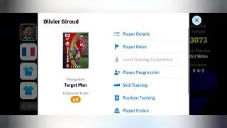 How to train 98👍 rated Olivier Giroud in e football 