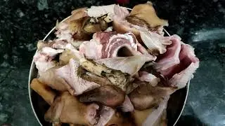 Goat Head Curry | Goat Head Recipe | Tasty Goat Head And Leg Spicy | Paya Recipe | Goat Leg Recipe