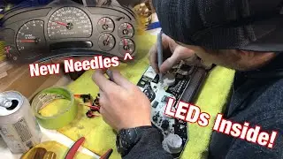 Duramax LED Gauge and Interior Upgrade
