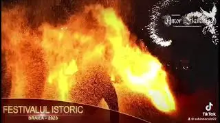 Amor Flammis - Infernul lui Dante Romania FIRESHOW Festivalul Medieval Braila 2023