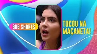 CHOCADA! JADE PICON TOCA NA MA&Ccedil;ANETA E &Eacute; ALERTADA POR TADEU! | BIG BROTHER BRASIL 22 #shorts