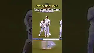 Bumrah VS Rory Burns🔥💥|| Removed At Duck #cricket #ytshorts #shorts #shortsfeed