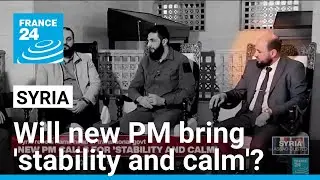 Syrian rebels name head of transitional government &bull; FRANCE 24 English