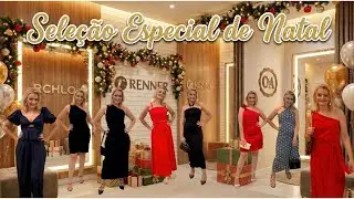 Seleção Especial de Natal 🎄 | Provador Multimarcas com Riachuelo, Renner e C&A 👗 9 LOOKS LINDOS!