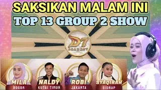 WATCH TONIGHT GROUP 2 SHOW TOP 13 DANGDUT ACADEMY 7 | Who's Your Favorite?