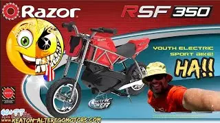 modifying Razor Rsf350 ,Mx350s #alteregomotor style