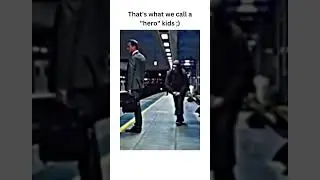 That's what we call a hero kids ;)