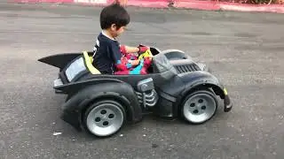 Batman Bat Mobile Super Fun Kids Ride