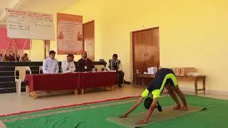 Yoga by Sonam (class-xi)#trending #school #yoga #yogapractice 