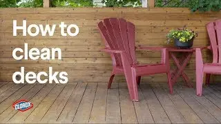 Clorox&reg; How-To : Clean an Outdoor Deck (with Clorox&reg; Outdoor Bleach)
