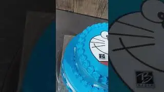 Doremon Cake l Two Tier Cake l Edible Picture Cake