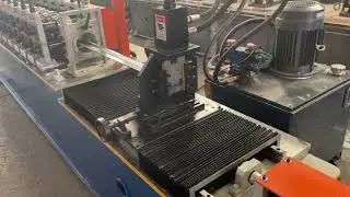 ZTRFM Omega/furring channel machine made for Jordan by ZHONGTUO roll forming machinery co., ltd