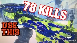 BLACK OPS 4 PEACEKEEPER Best class SETUP 78 KILLS (COD BO4 )