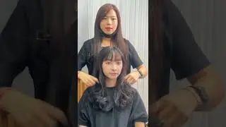 Korean Perm at #luxestudiojb , soft, voluminous and K-style perfect. #koreanpermjb #jbhairsalon