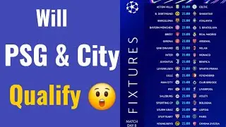 UCL matchday 8 preview&prediction